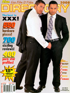 2008 Adam Directory Of Gay Films Front