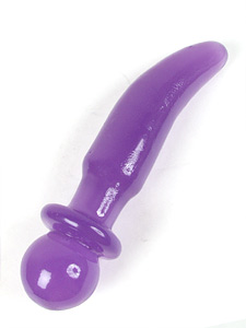 Curve Ball Jelly Dong Purple