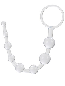 Shane's World Anal 101 Intro Beads Clear