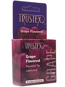 Trustex&reg; 3 Pak Grape