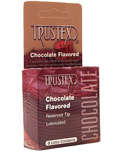 Trustex&reg; 3 Pak Chocolate
