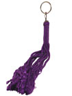 Japanese Silk Rope Plaited Flogger - Purple