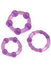 Silicone Island Rings Purple