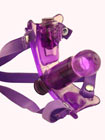 Femme Fatale Collection Jelly Climaxer Strap On Purple