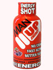 Man Up Energy Shot 2 oz Berry