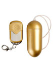 10 Speed Remote Vibrating Egg Deluxe Gold