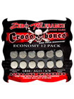 Cell Battery LR44 12 Pack Crossbones