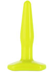 GLO Anal Plug Slim Yellow