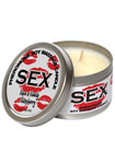 Candle Sex Ripe n Ready Raspberry Soy Massage 4 oz