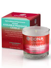 Candle Dona Kissable Massage Strawberry Soufflé 4.75oz