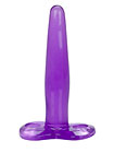 Silicone Tee Probe Butt Plug Purple